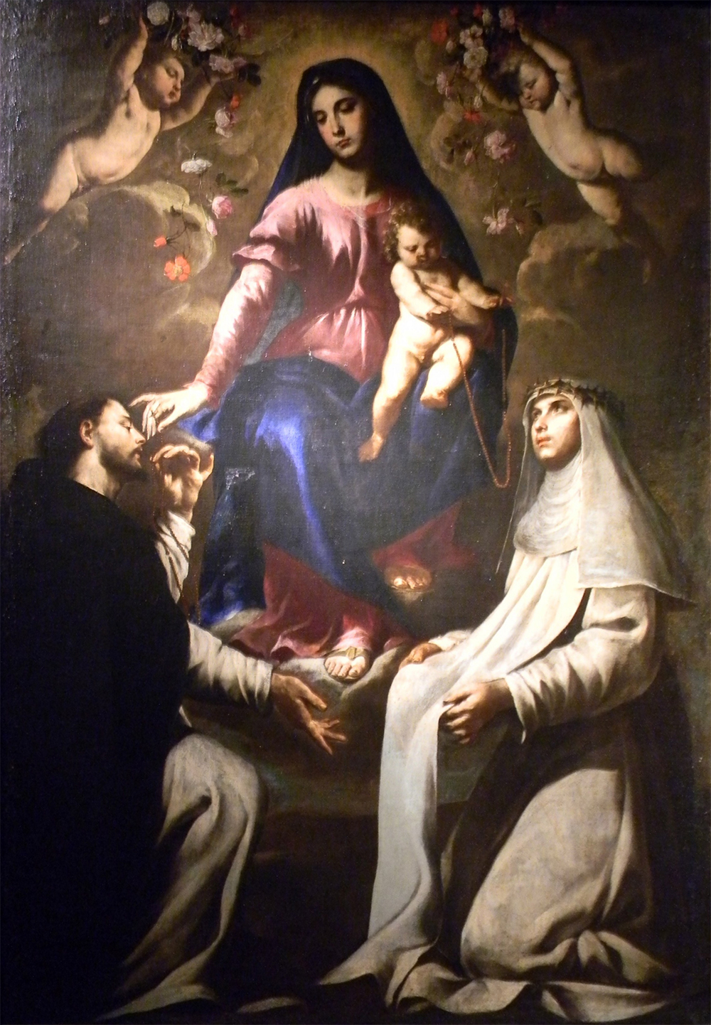 Madonna del Rosario e Santi Domenico e Caterina