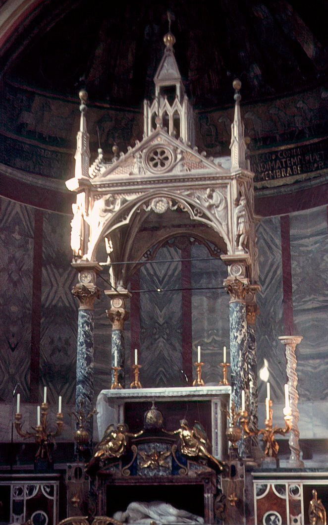 Ciborio Basilica di Santa Cecilia