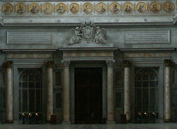 Colonne entrata San Paolo Fuori le Mura