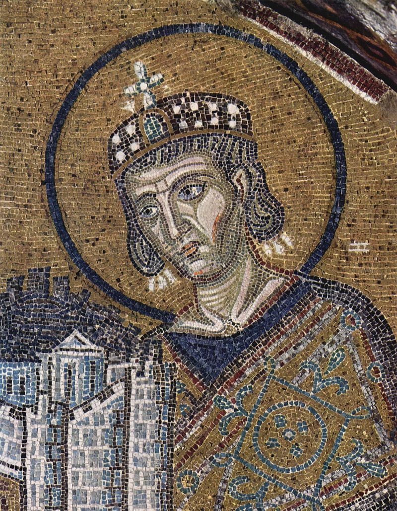 Mosaico Imperatore Costantino