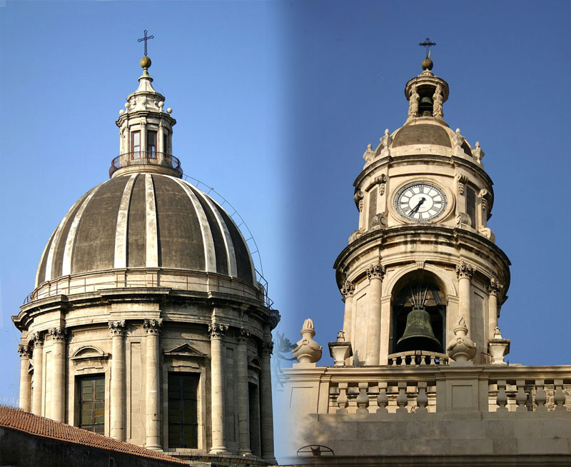 Cupola e campanile Cattedrale di Sant'Agata