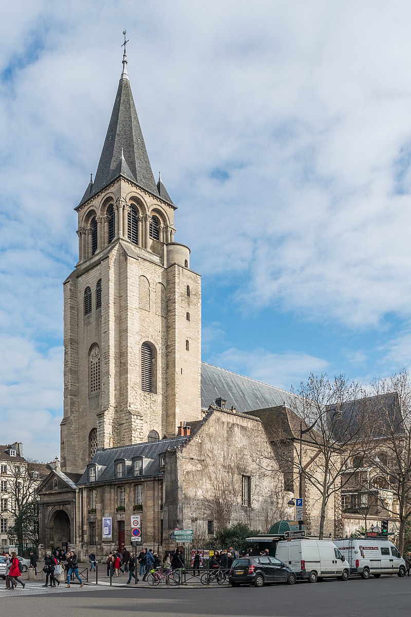 Esterno Abbazia di Saint-Germain-des-Prés