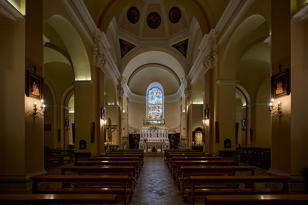 Interno Basilica di Sant'Ubaldo