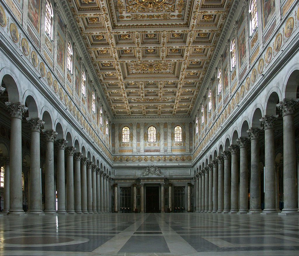 Interno San Paolo Fuori le Mura