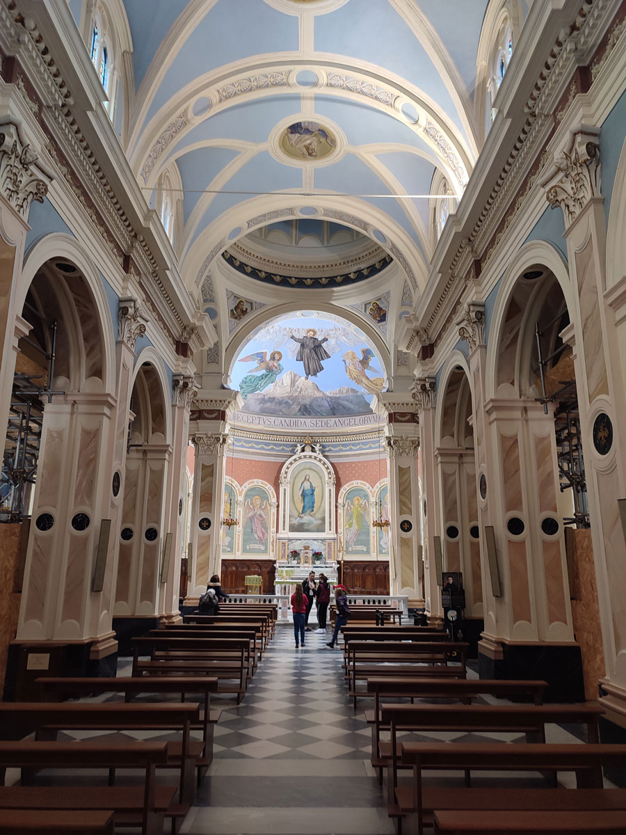 Interno Chiesa di San Gabriele